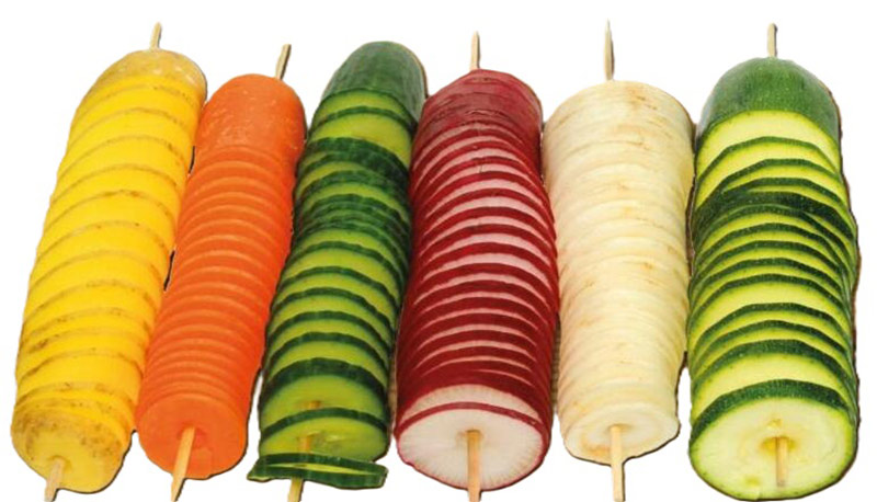 Trancheuse de tour de pommes de terre