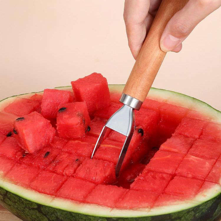 Ensemble coupe-melon et cuillère à melon XL-MC01