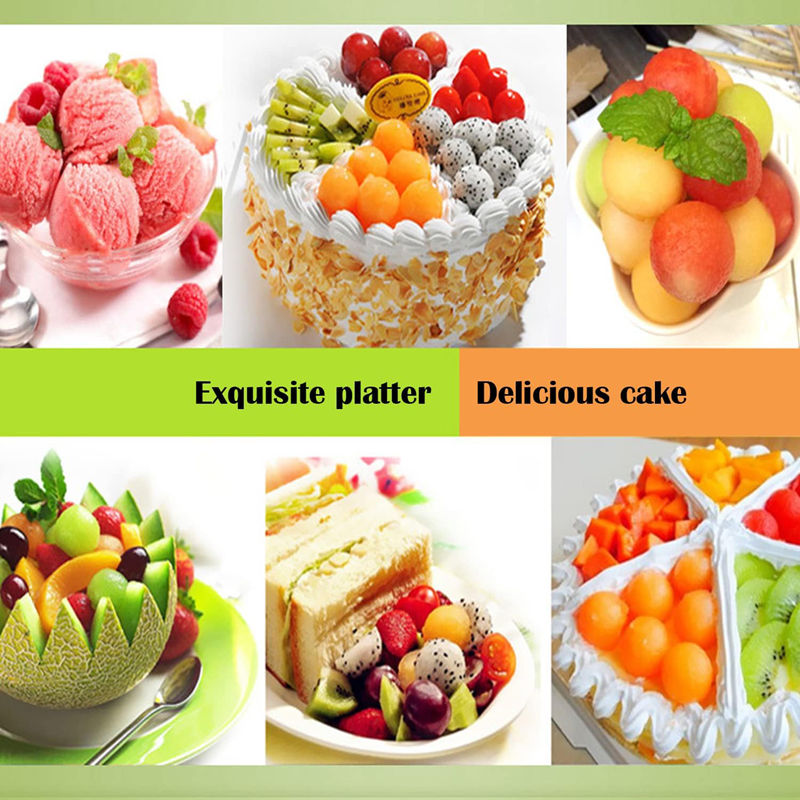 Ensemble coupe-melon et cuillère à melon XL-MC01