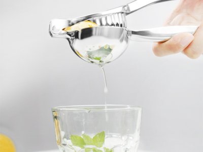 ステンレス製レモン絞り器