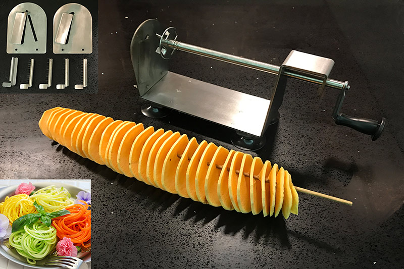 Trancheuse de tour de pommes de terre